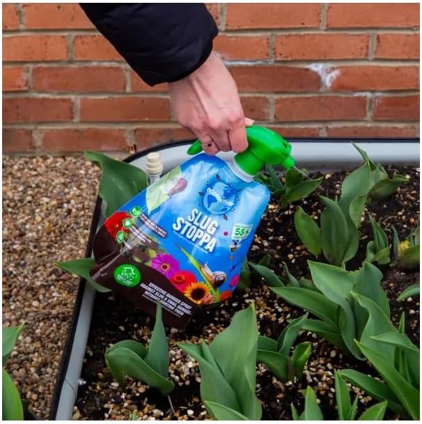 Slug Stoppa Barrier Plant Spray Pesticide Free Slug Repellent 1L