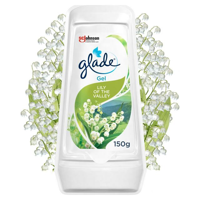 Glade Air Freshener Gel Lily Of The Valley 150g