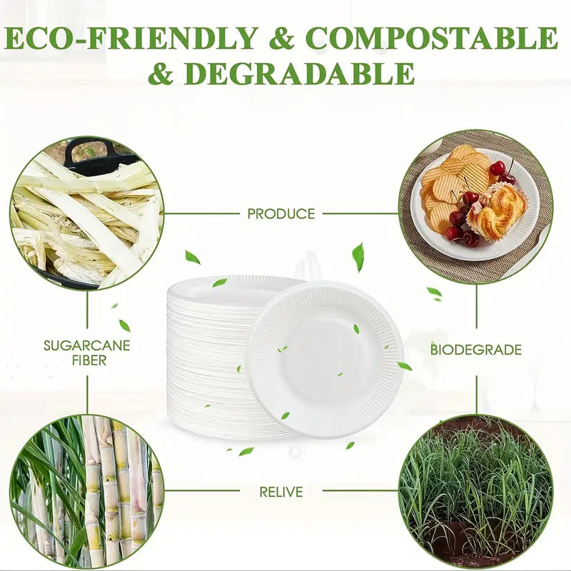 Belgravia CaterPack 7" Biodegradable & Compostable Bowl {50 Pack}
