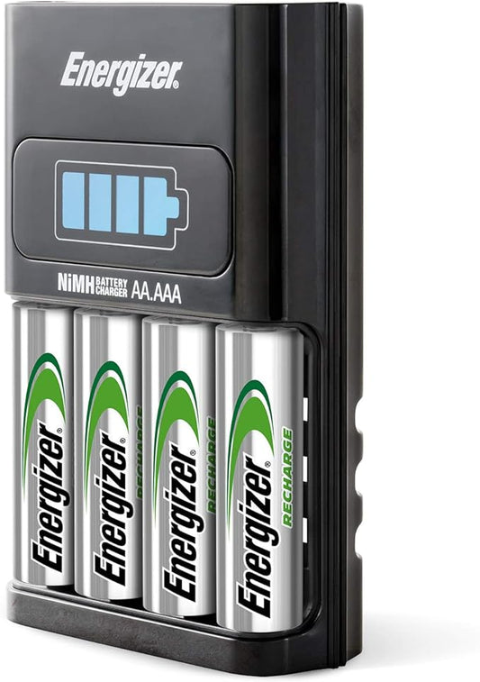 Energizer AA/AAA 1 Hour Charger & 4 Batteries