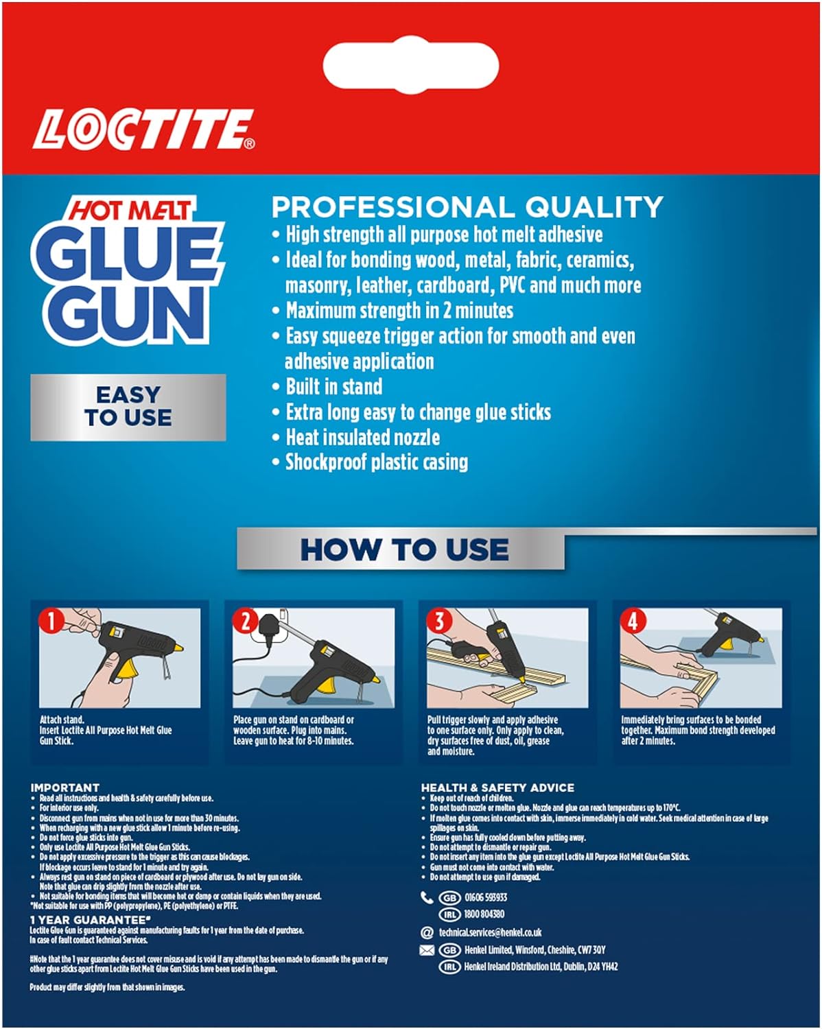 Loctite Hot Melt Glue Gun