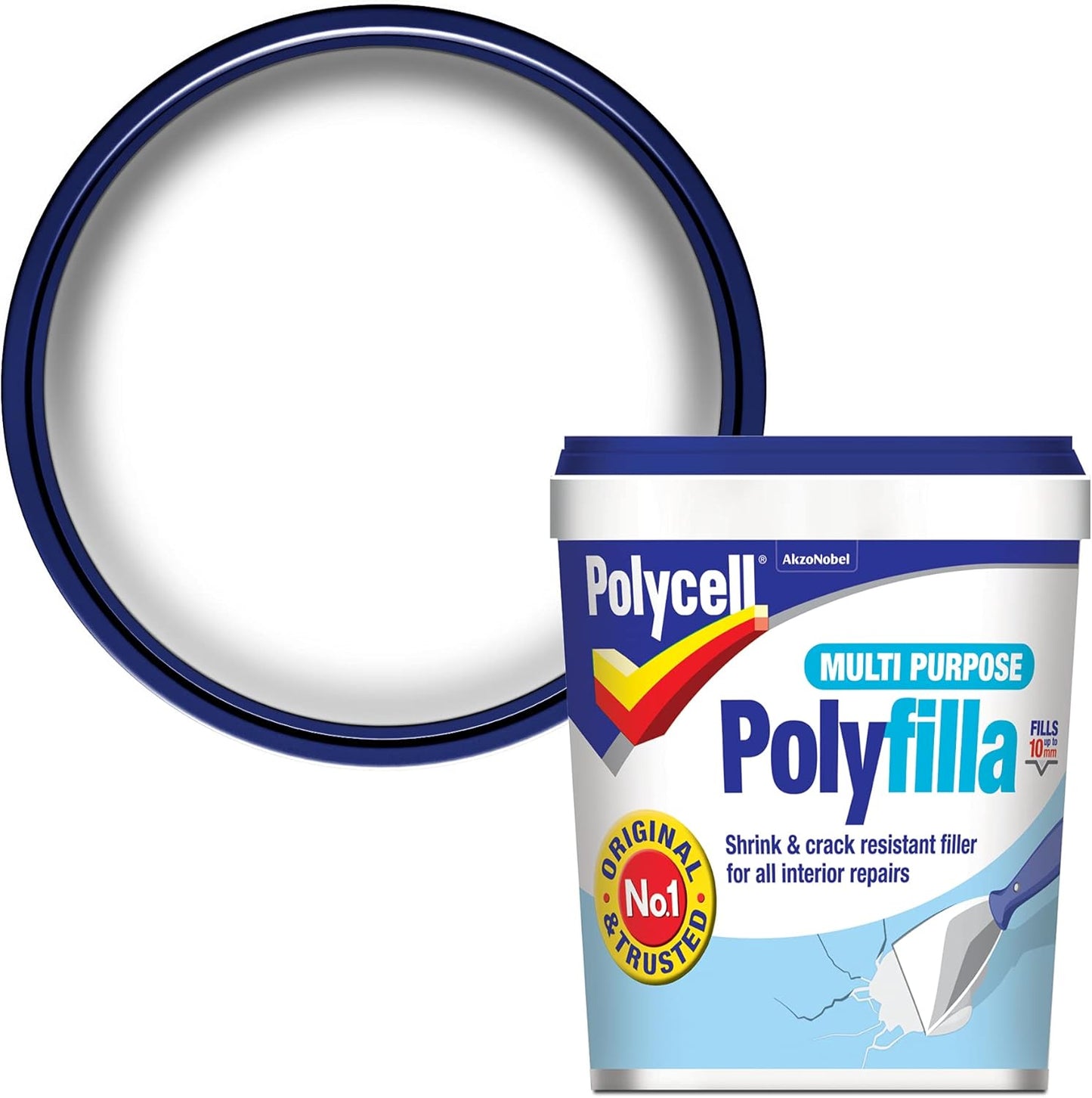 Polycell Multi Purpose Polyfilla - Ready Mixed 1Kg