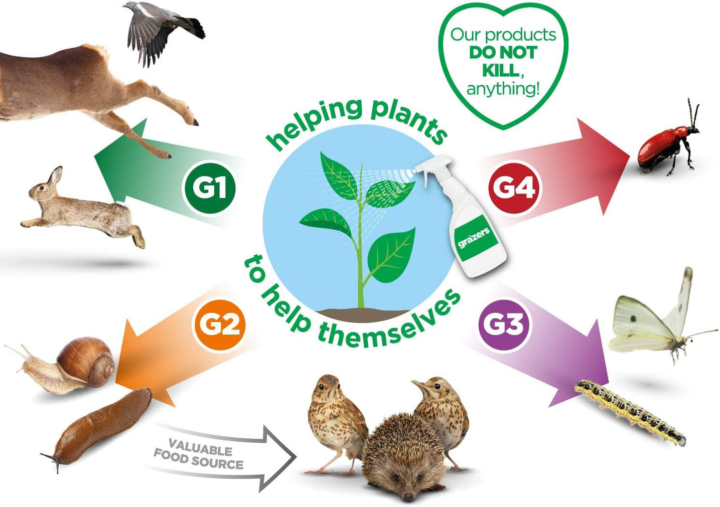 Grazers G2 Slug and Snail Deterrent | Ready to Use | Eco Friendly 750ml