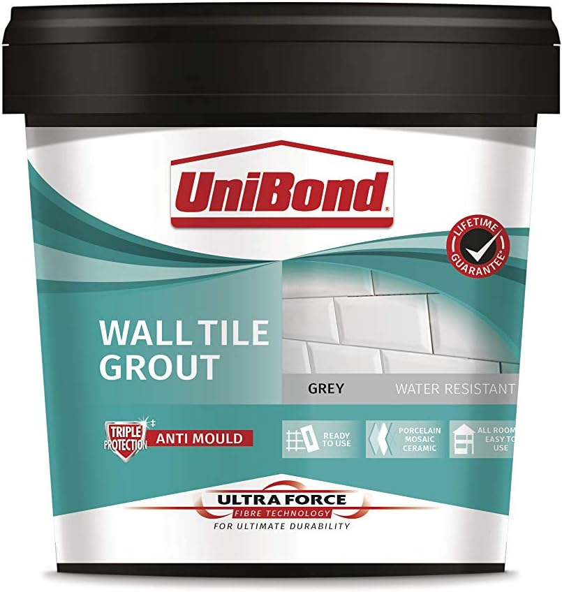 Unibond Ultra Force Wall Tile Grout Grey, 1.38Kg