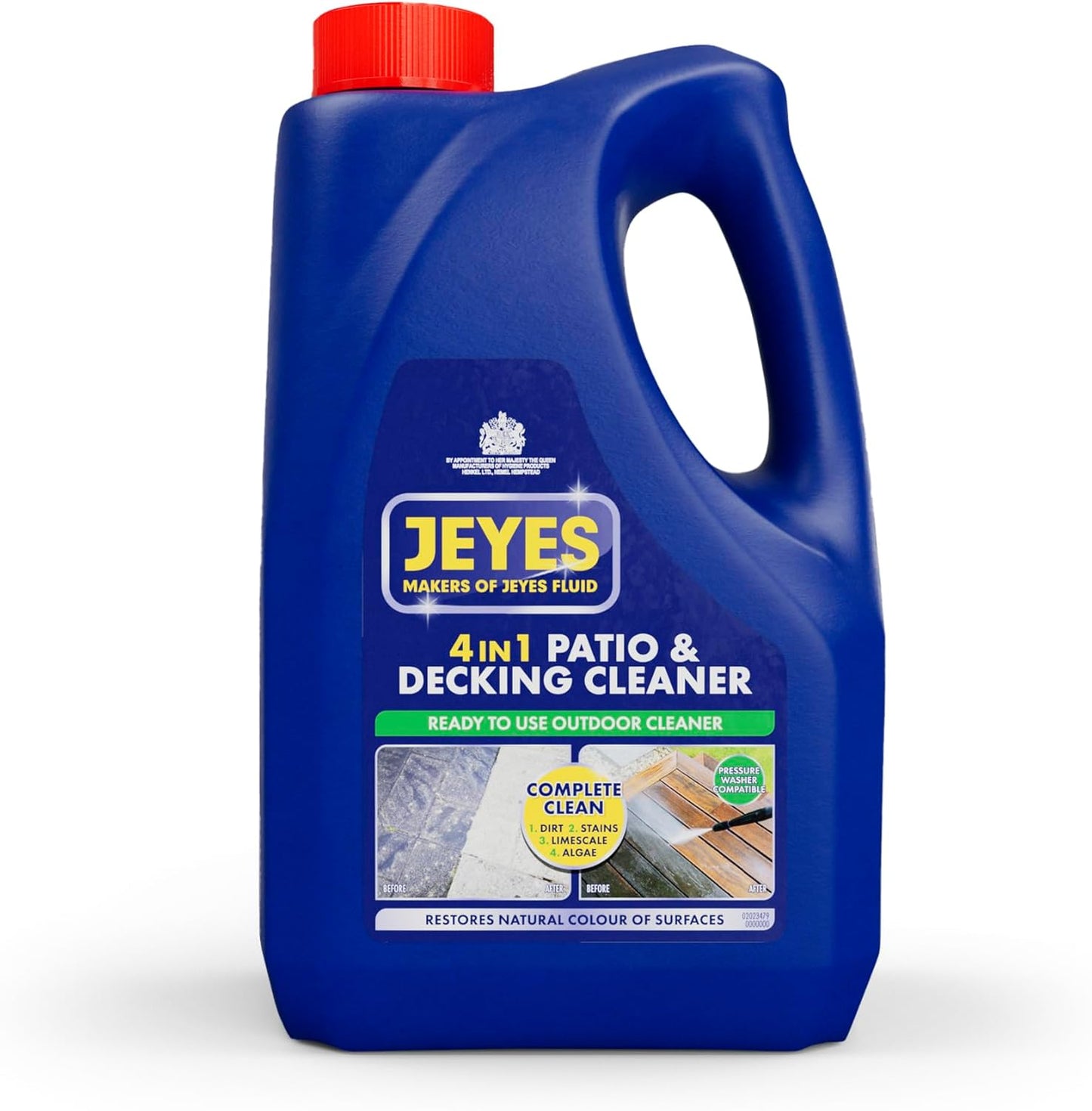 Jeyes 4in1 Patio & Decking Power 4 Litre