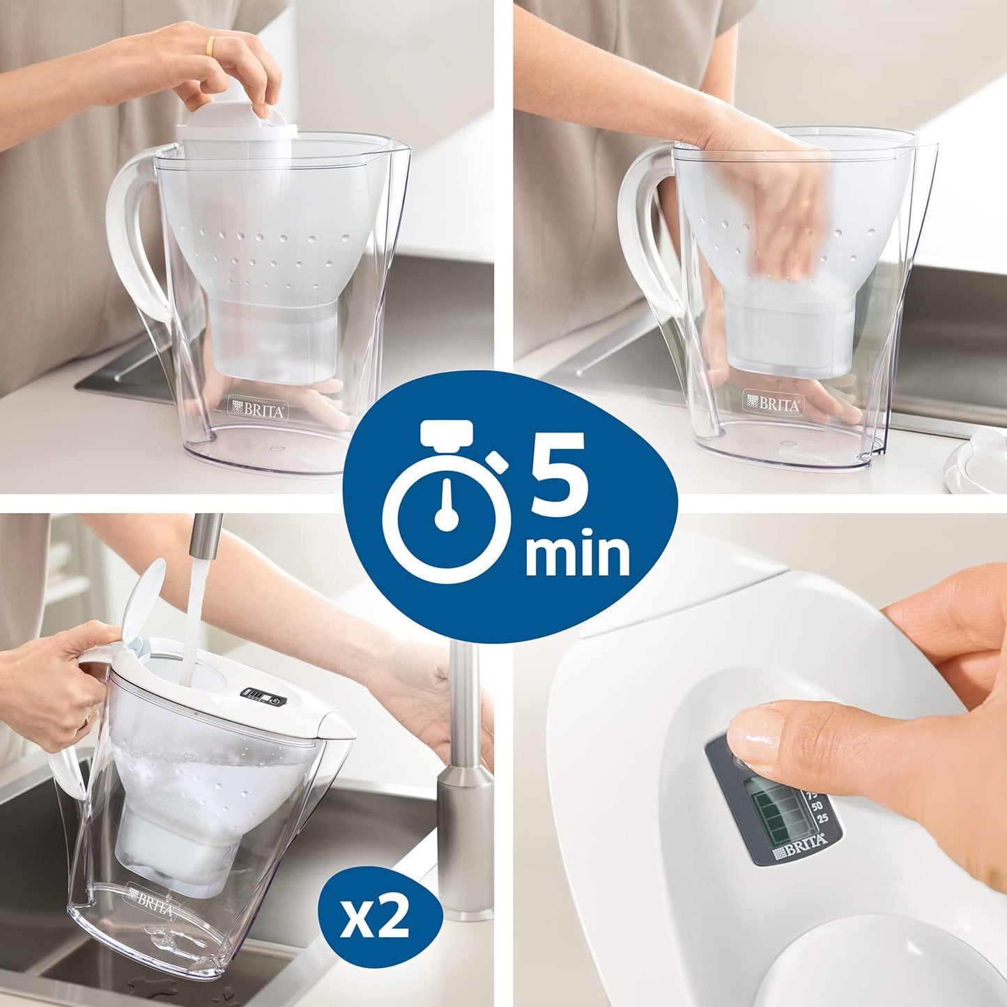 BRITA MaxtraPro Limescale Expert Cartridges - 3 Pack