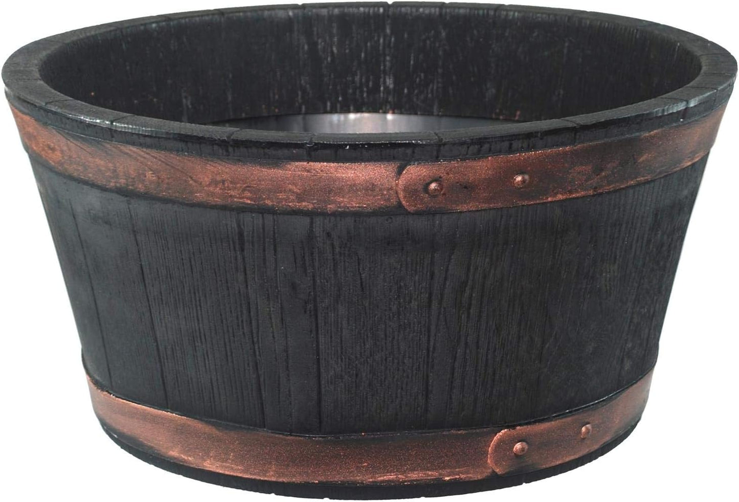 Sankey Oakwood Large 49cm Indoor - Outdoor Barrel Planter