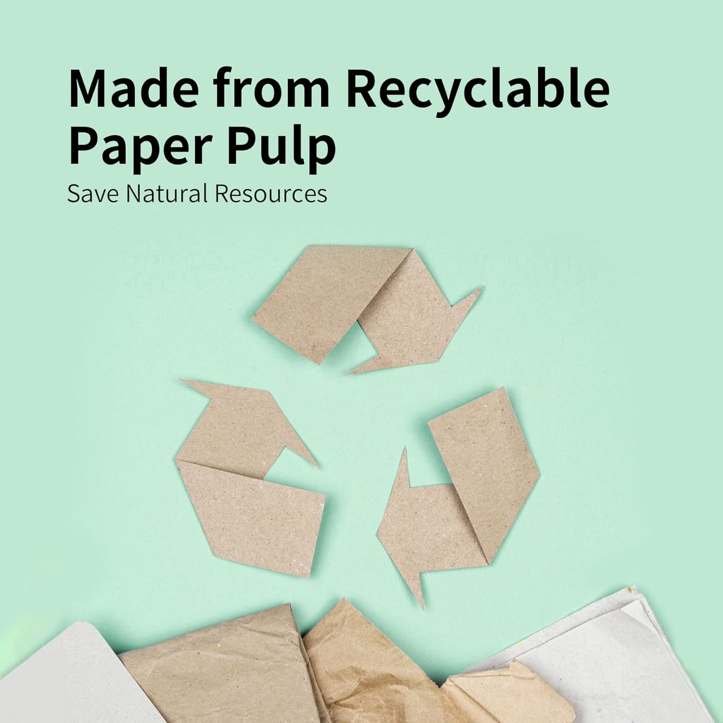 Belgravia Disposables Moulded Pulp 4 Cup Carrier x 180s {Biodegradable & Recyclable}