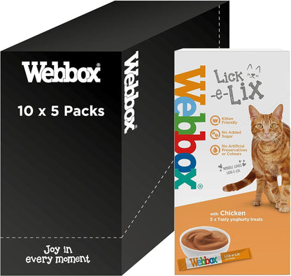 Webbox Lick-e-Lix Chicken 5 Pack
