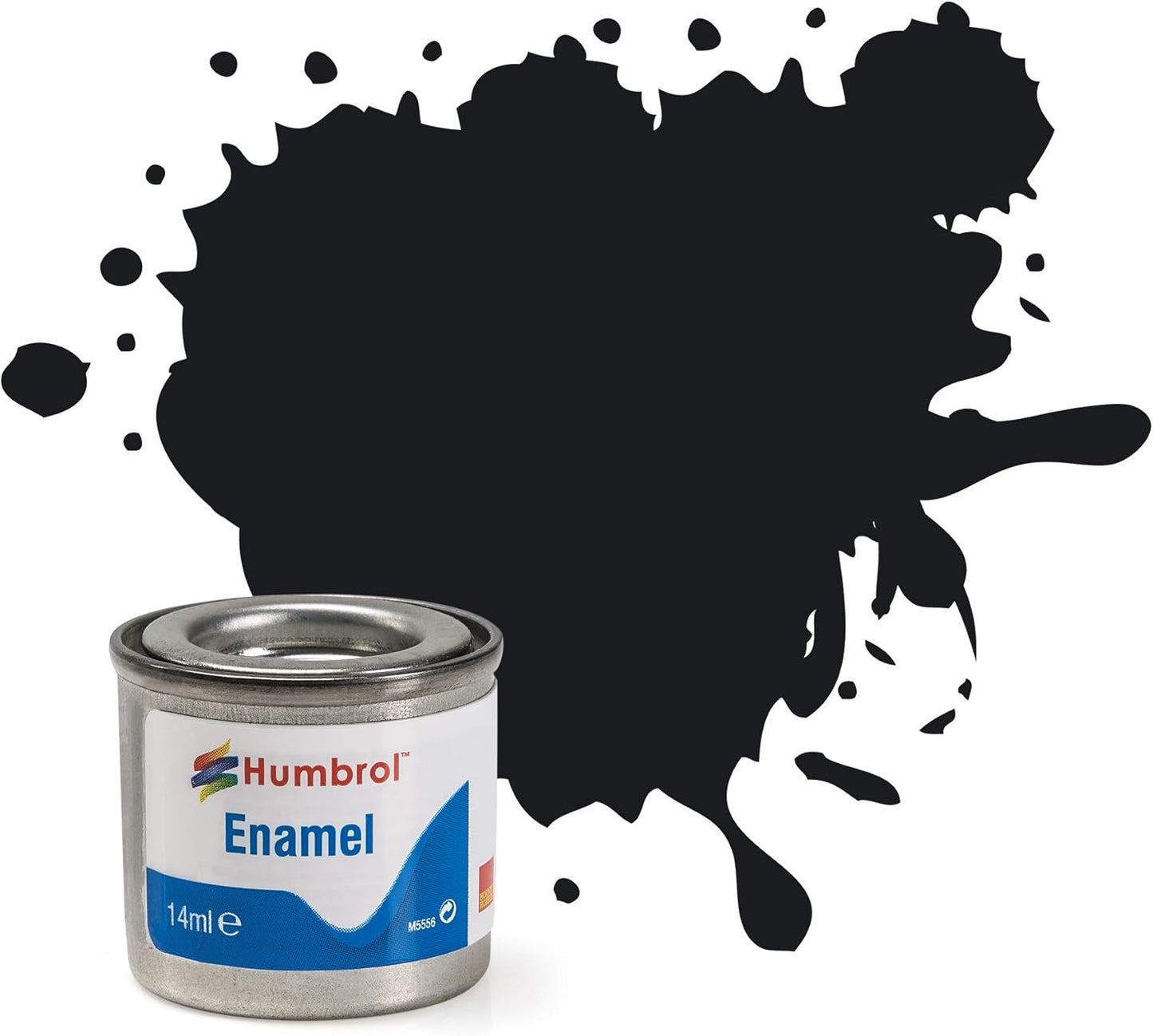 Humbrol Model Paint - AA0237 No 21 Black -14Ml