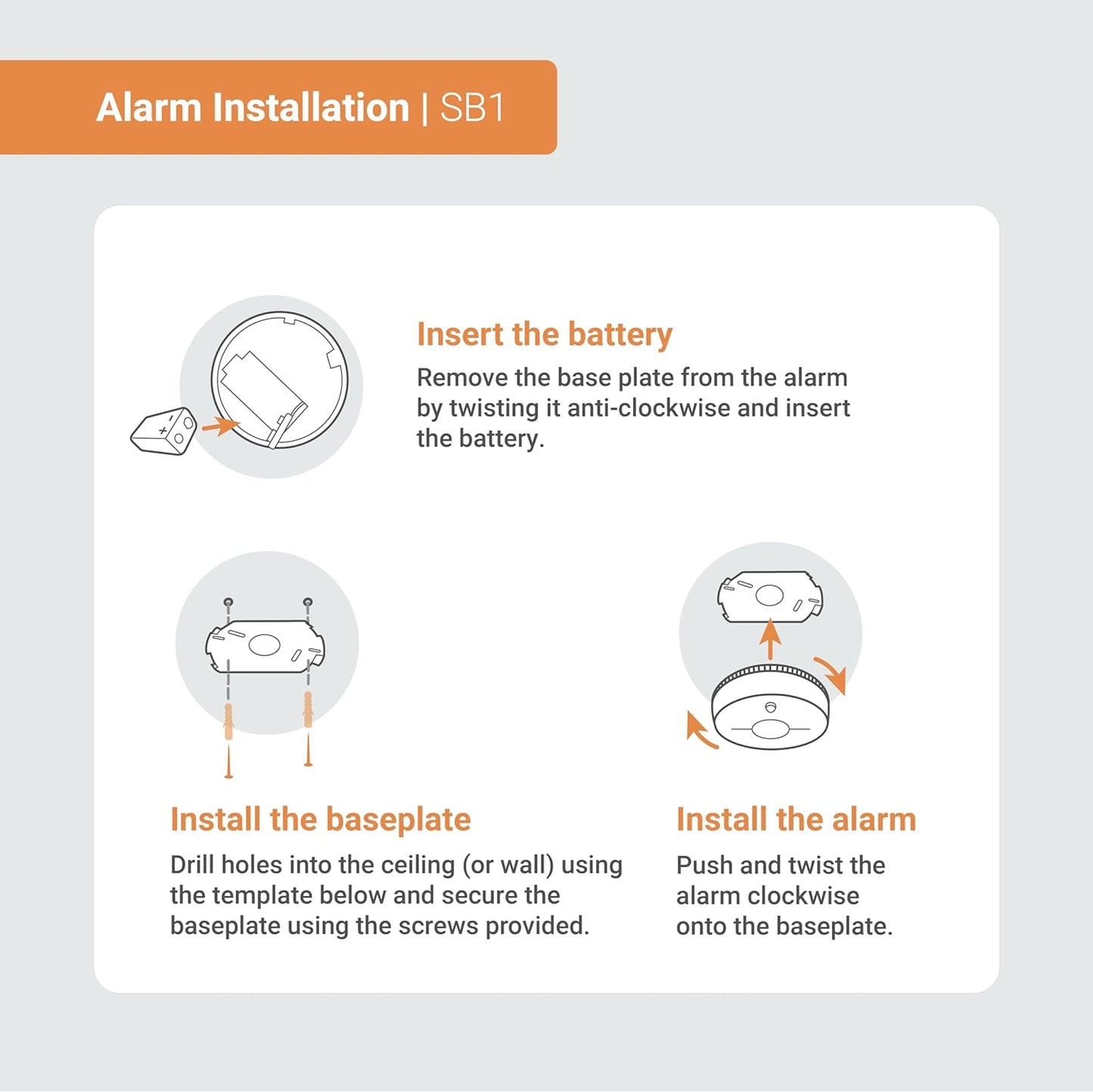 Fire Angel Optical Smoke Alarm SB1-T