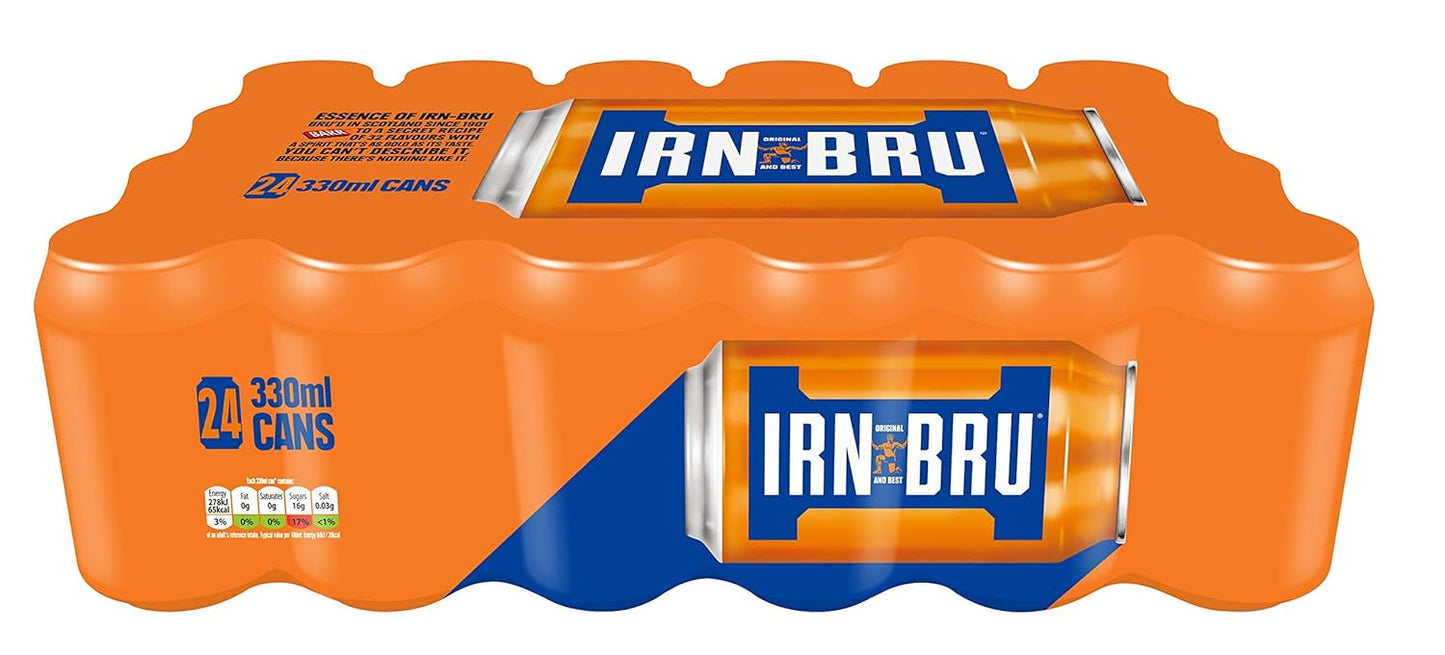 Irn Bru Cans 24x330ml