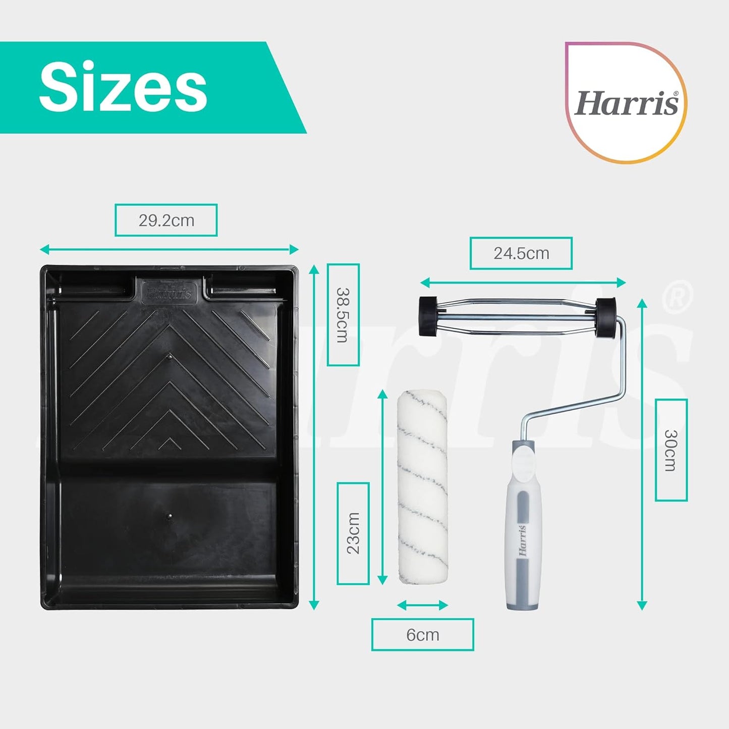 Harris Wall & Ceiling 9inch Roller Set