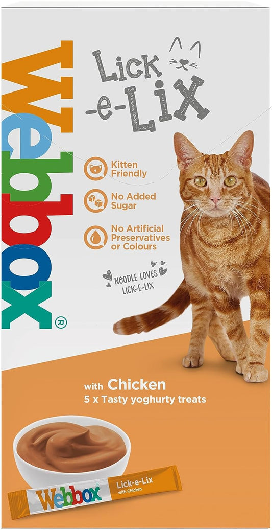 Webbox Lick-e-Lix Chicken 5 Pack