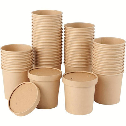 Caterpack 16oz Kraft Soup Bowls Pack 25's