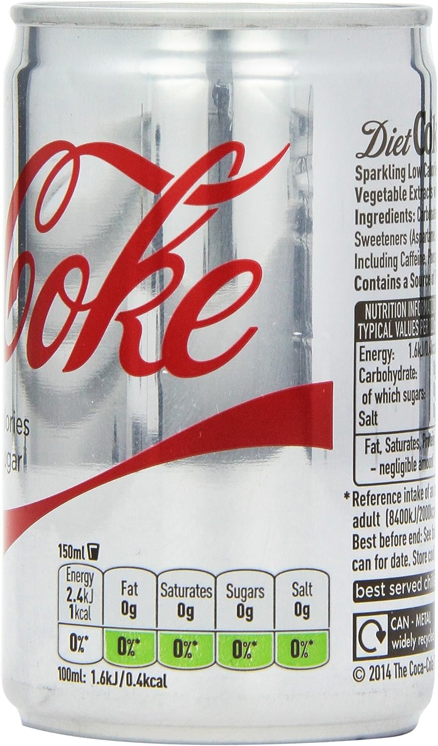 Diet Coke Mini Cans 24 x 150ml
