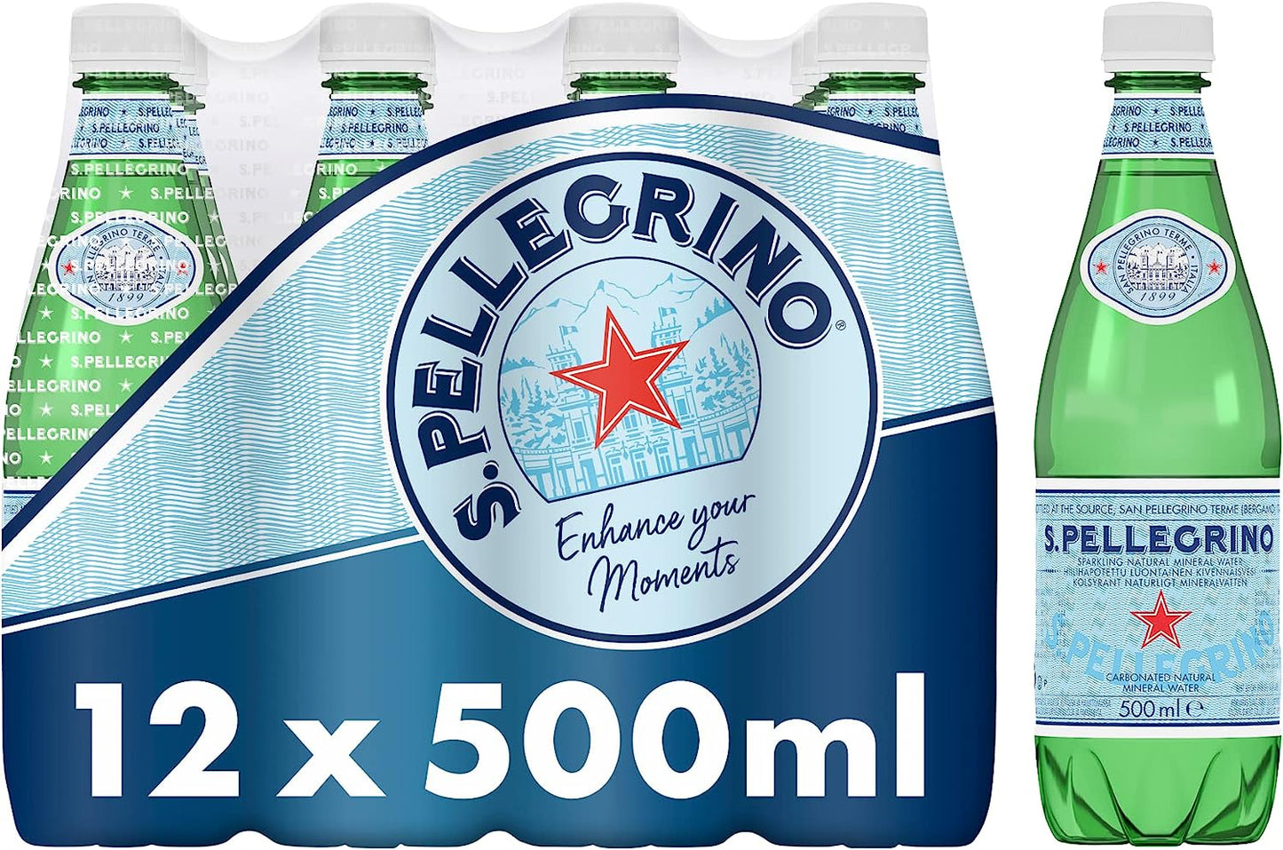 San Pellegrino Sparkling Water 12x500ml