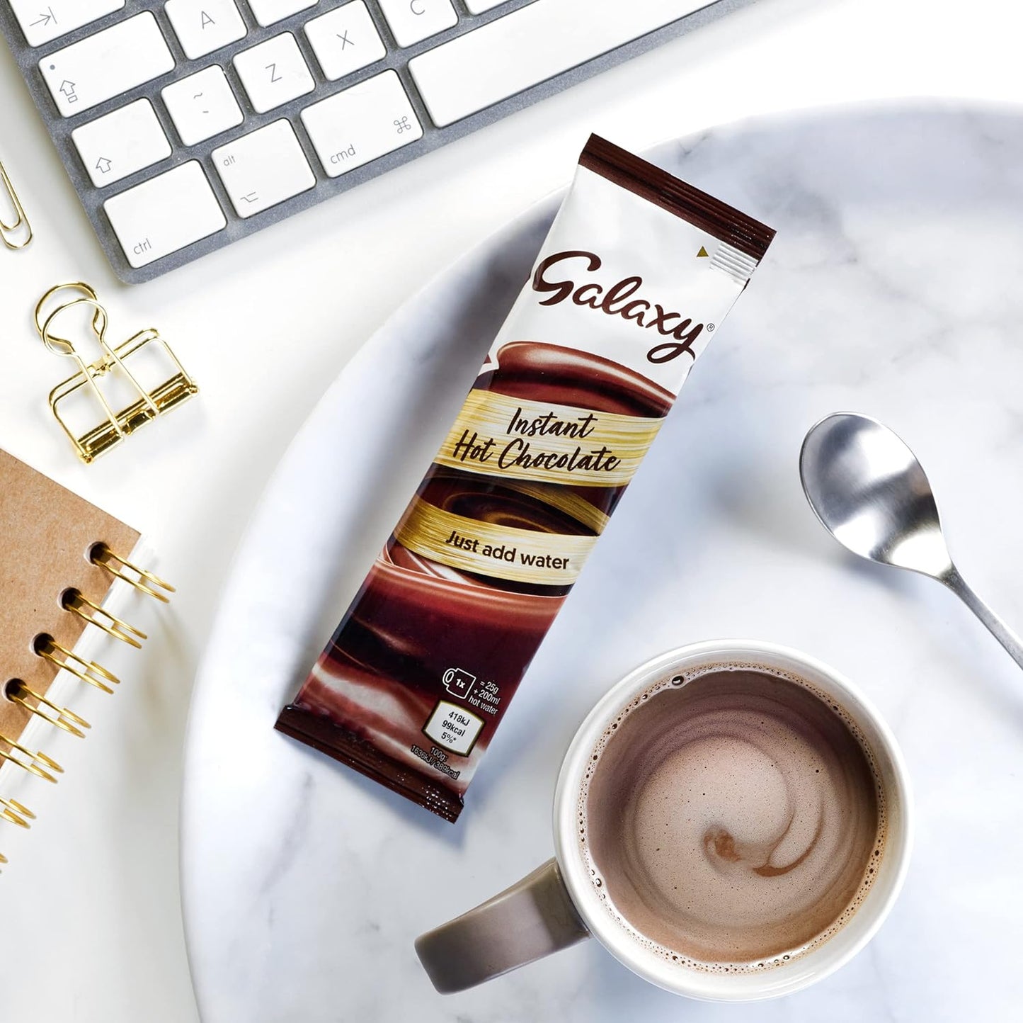 Galaxy Instant Hot Chocolate Sachets 100's