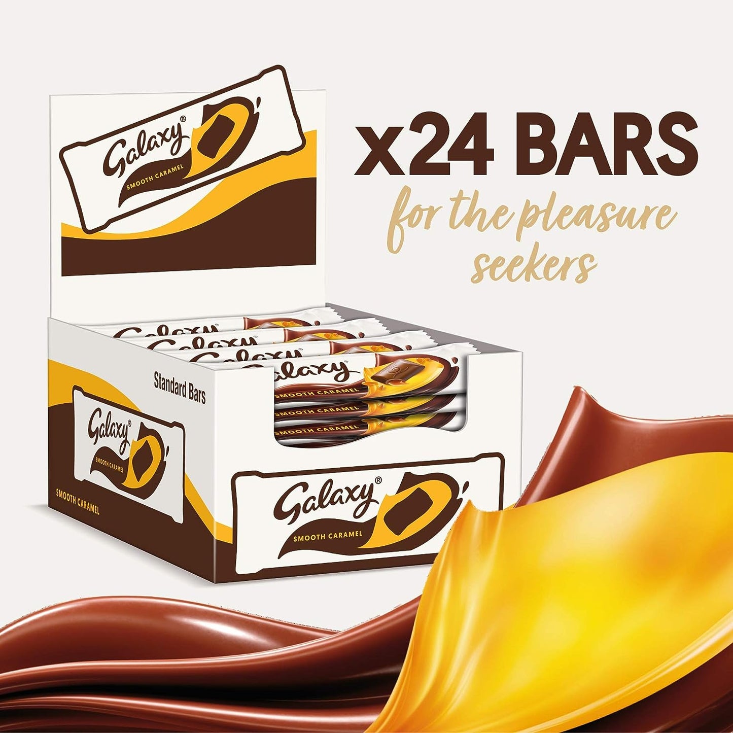 Galaxy Caramel Twin Bars 24's