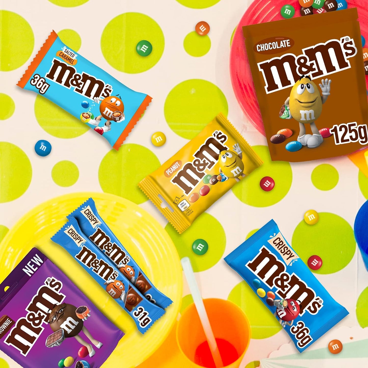 M&M Peanut 82g Pouch