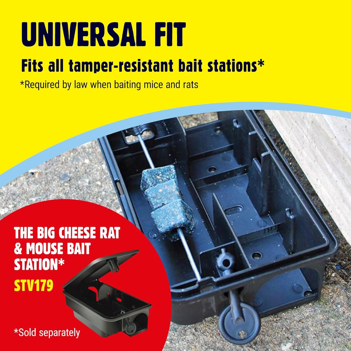 The Big Cheese All-Weather Block Bait - 10G X 6
