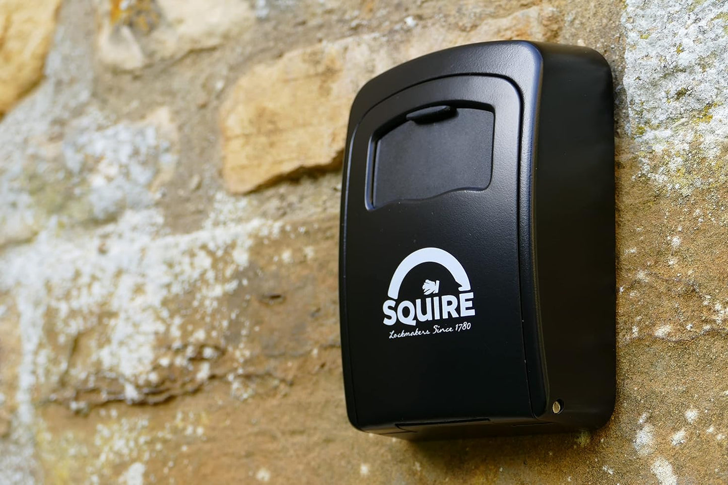 Squire Key Safe Box - 4 Wheel Combination Lock - Wall Mounted Key Safe