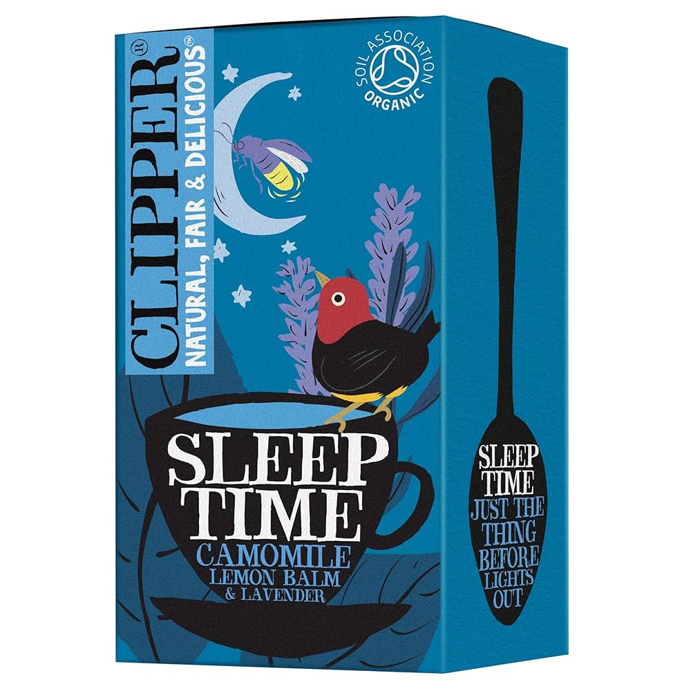 Clipper Sleep Time Organic Chamomile, Lemon Balm & Lavender Envelopes 20's