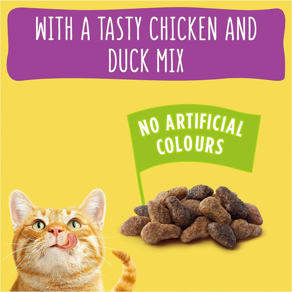 Go-Cat Adult Duck & Chicken Mix Dry Cat Food 10kg