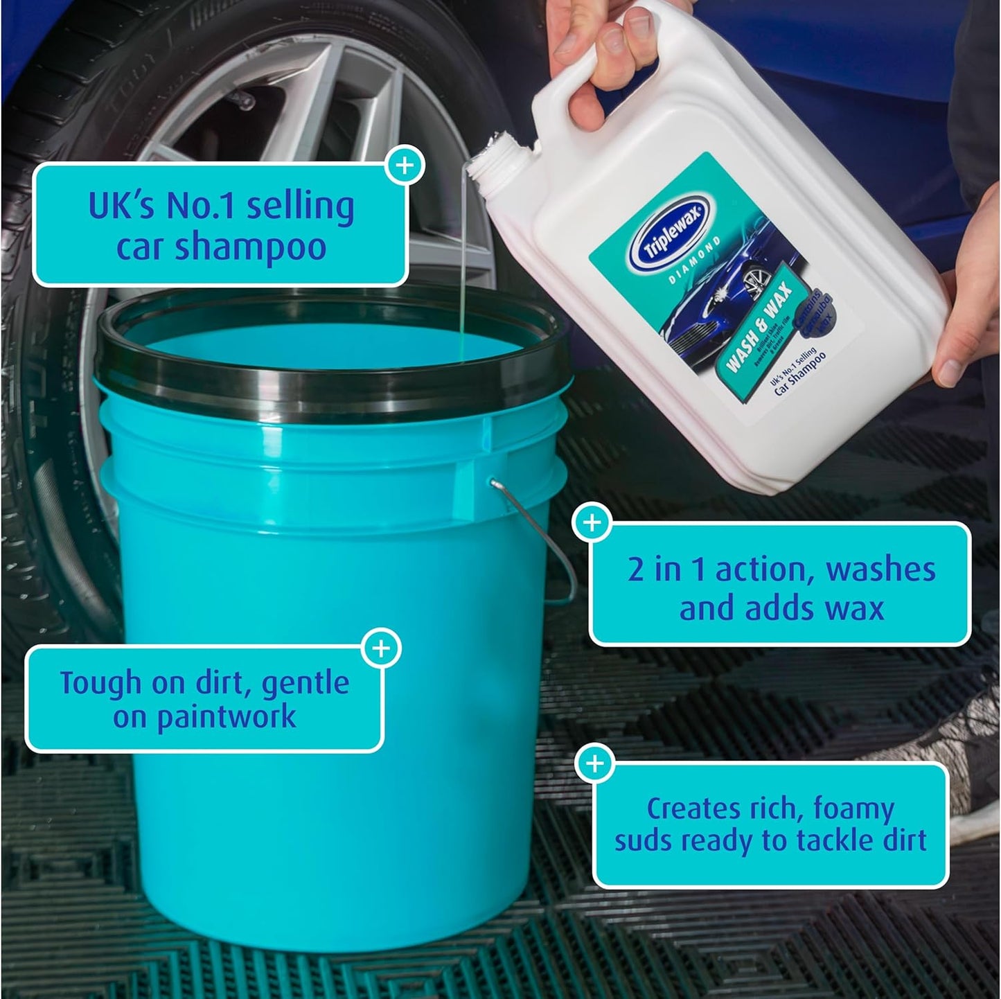 Triplewax Wash & Wax Shampoo 5L