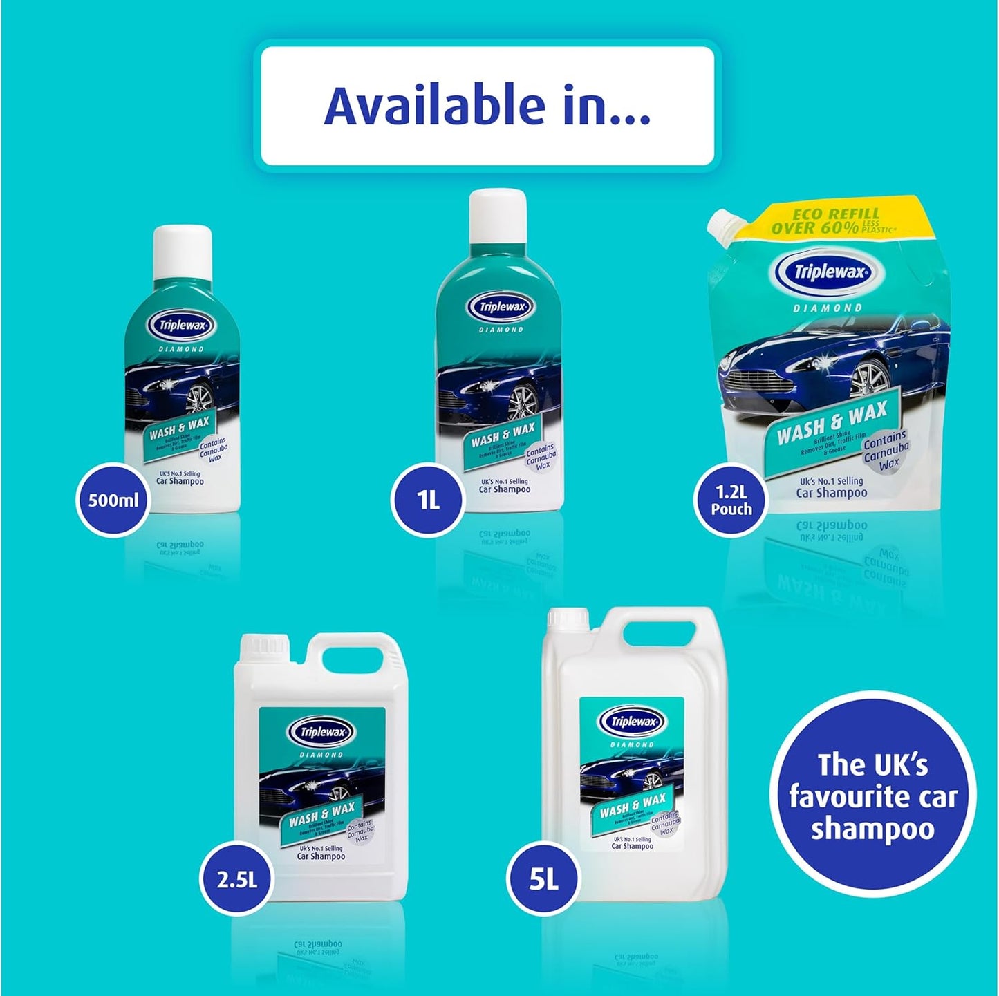 Triplewax Wash & Wax Shampoo 5L