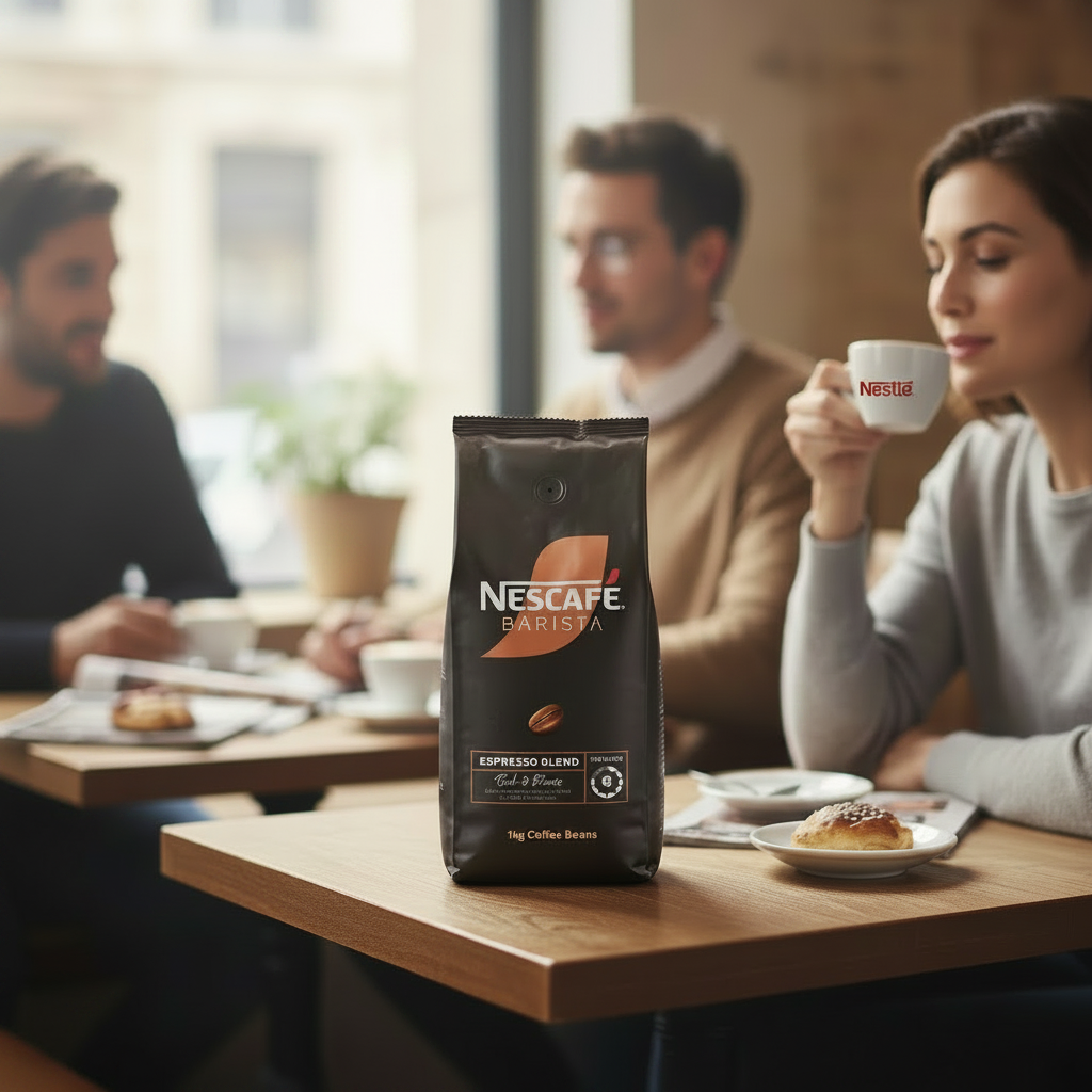 Nescafe Barista Espresso Blend Coffee Beans 1kg