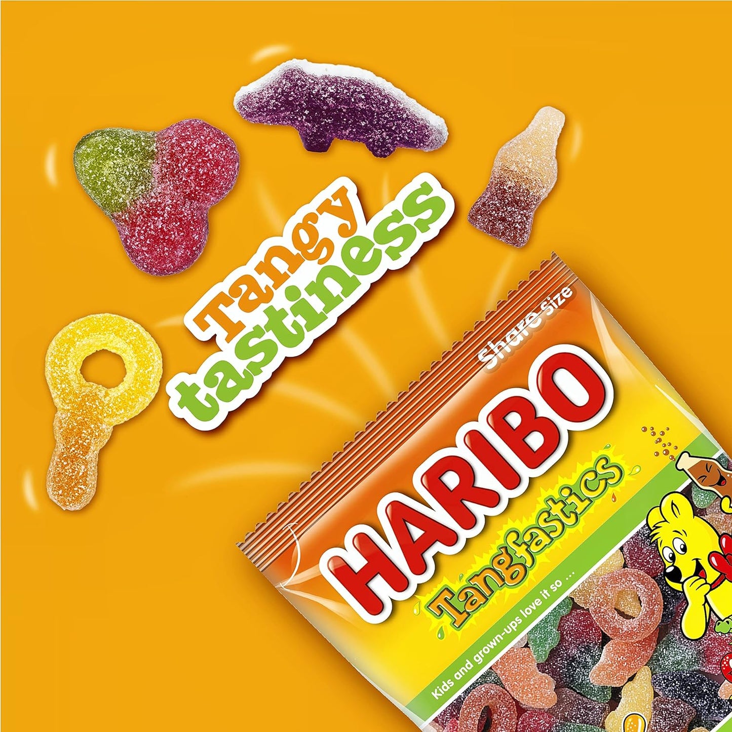 Haribo Tangfastics 160g Bag