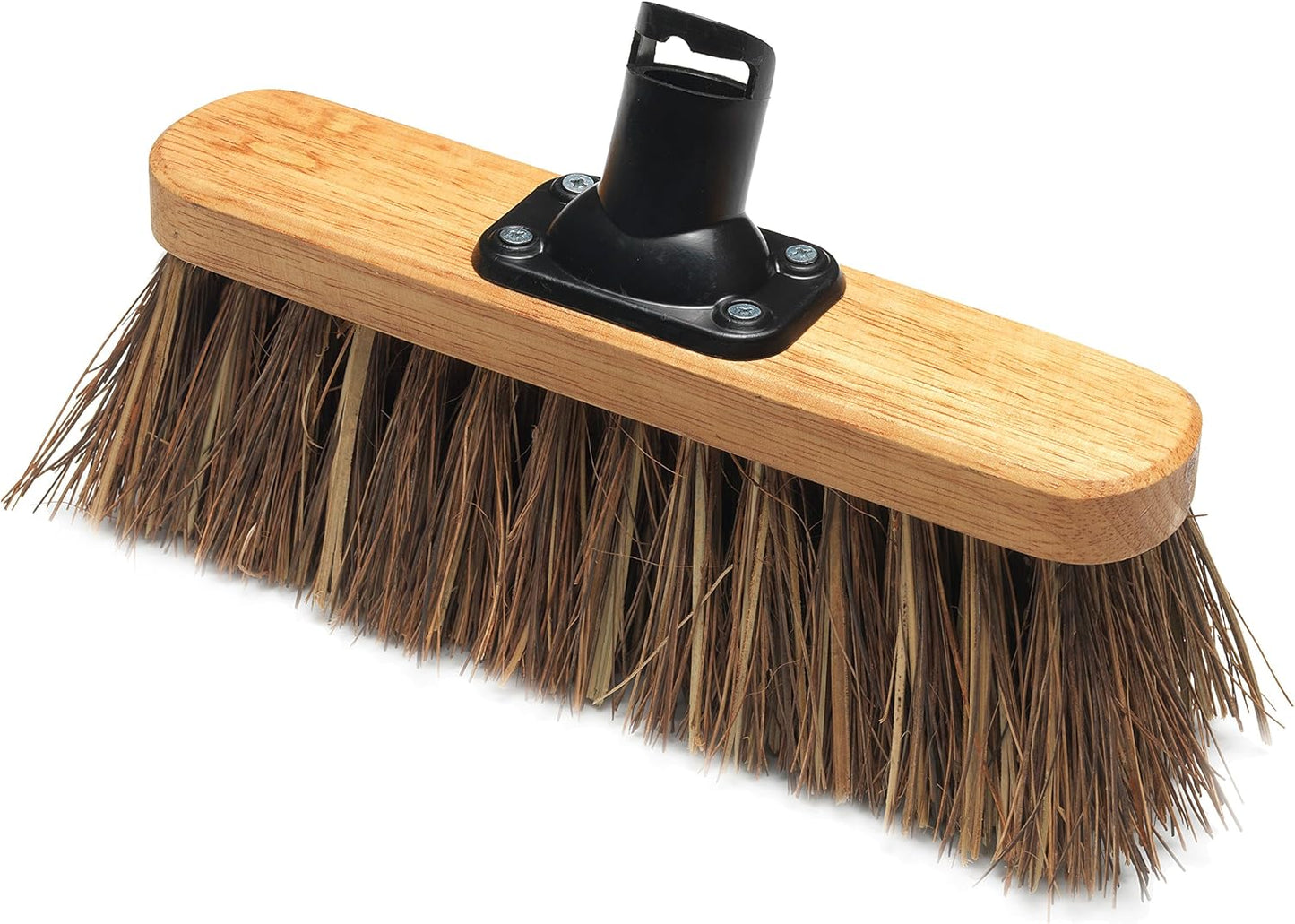 Addis Stiff Broom Head Bassine 265mm, Varnished