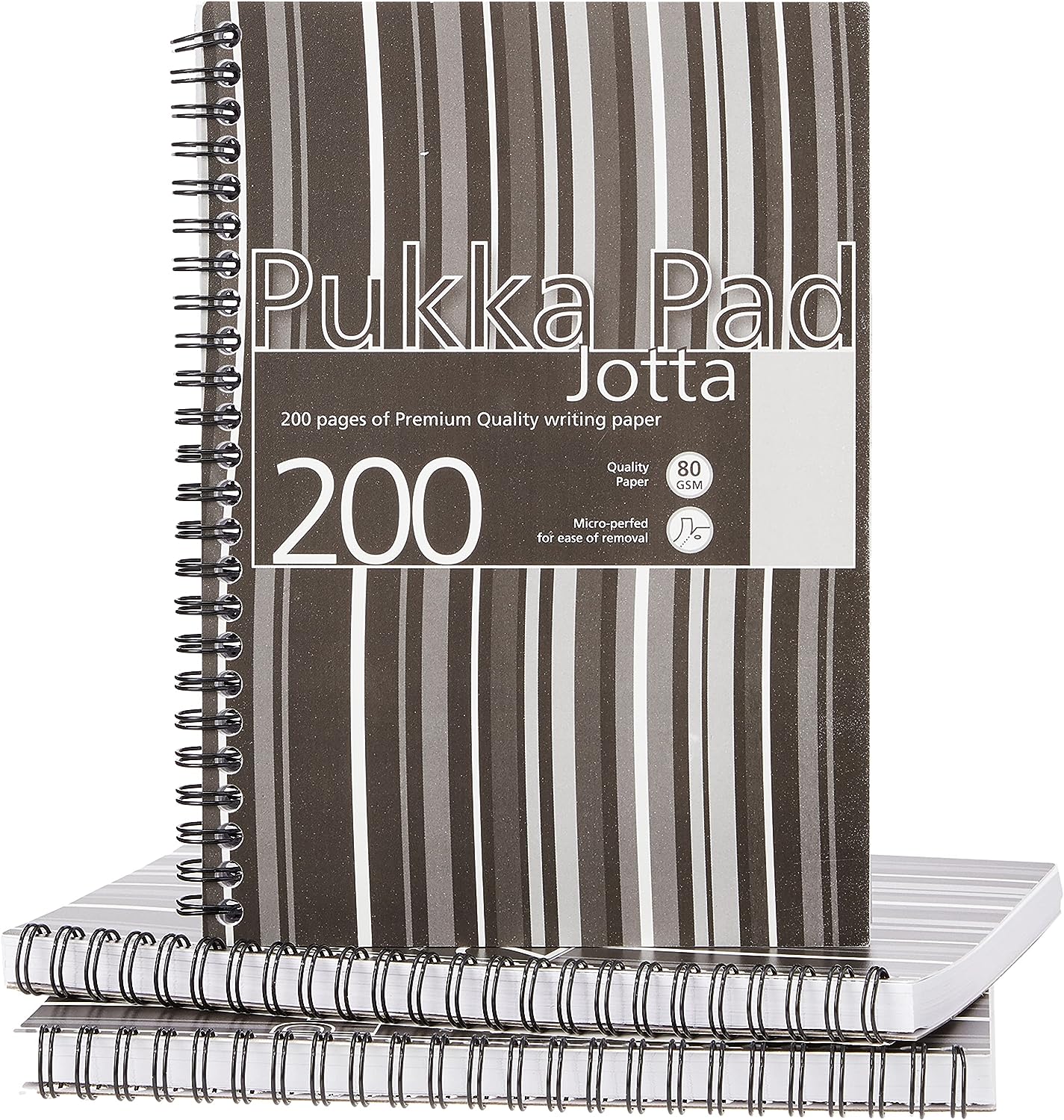 Pukka Pads Jotta Wirebound Notebook A5 Perforated and Ruled 200 Pages Pack 3 - NWT FM SOLUTIONS
