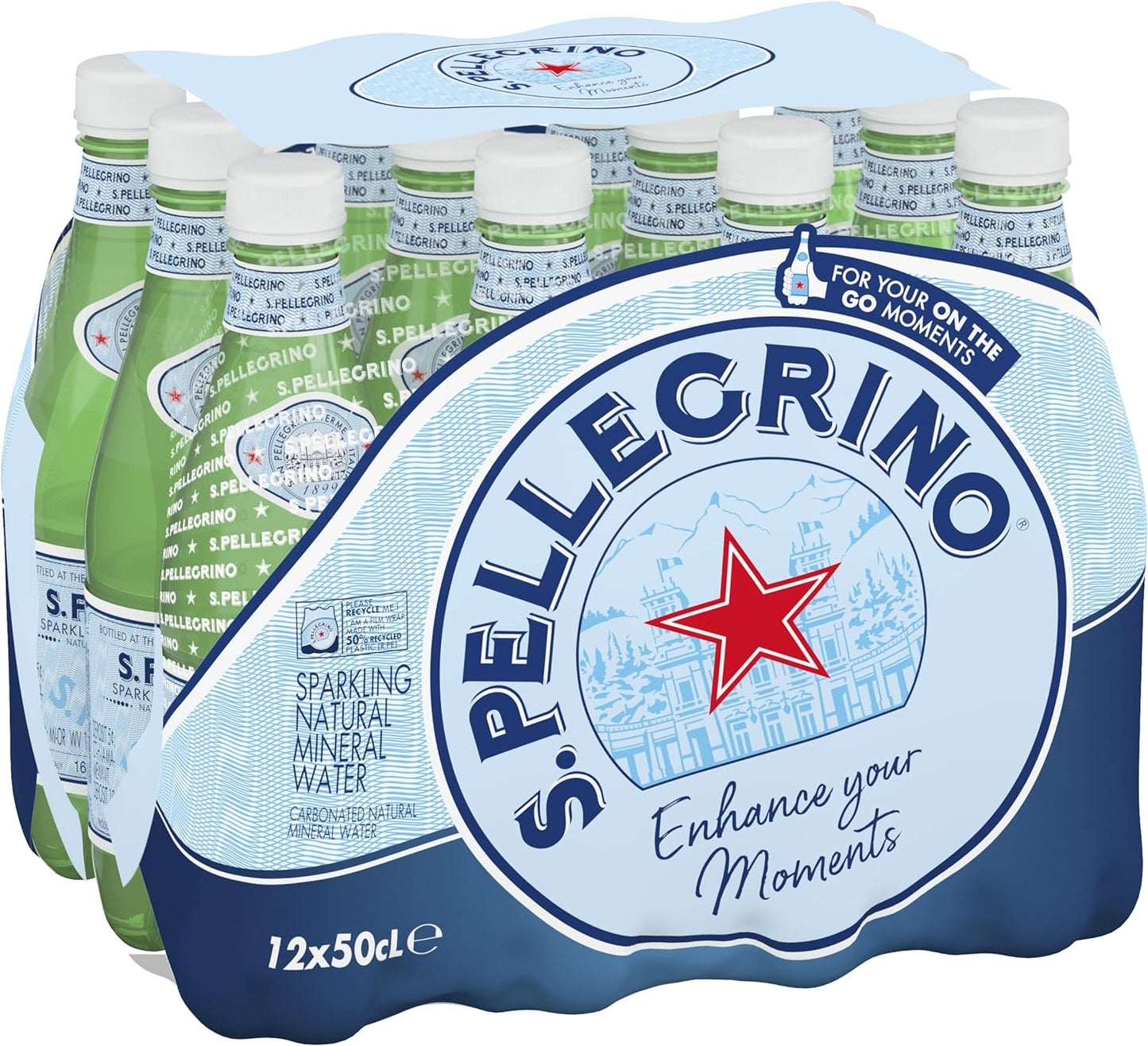 San Pellegrino Sparkling Water 12x500ml