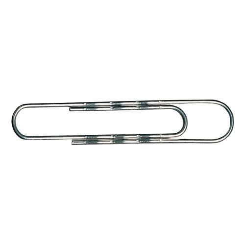 5 Star Office Paperclips Wavy Giant Length 76mm (Pack of 100)