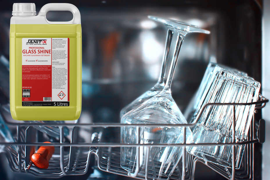 Janit-X Professional Machine Glass Shine Detergent 5 Litre