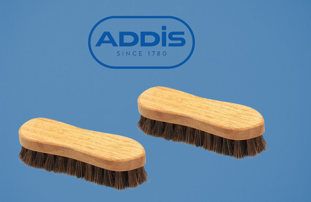 Addis 513870 190mm Scrubbing Brush, Varnished