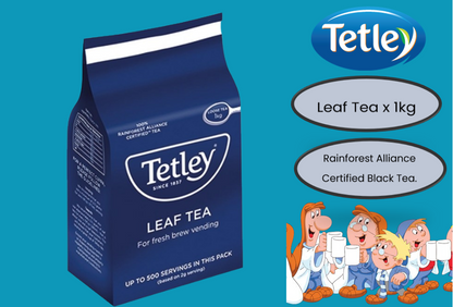 Tetley Leaf Vending Tea 1kg