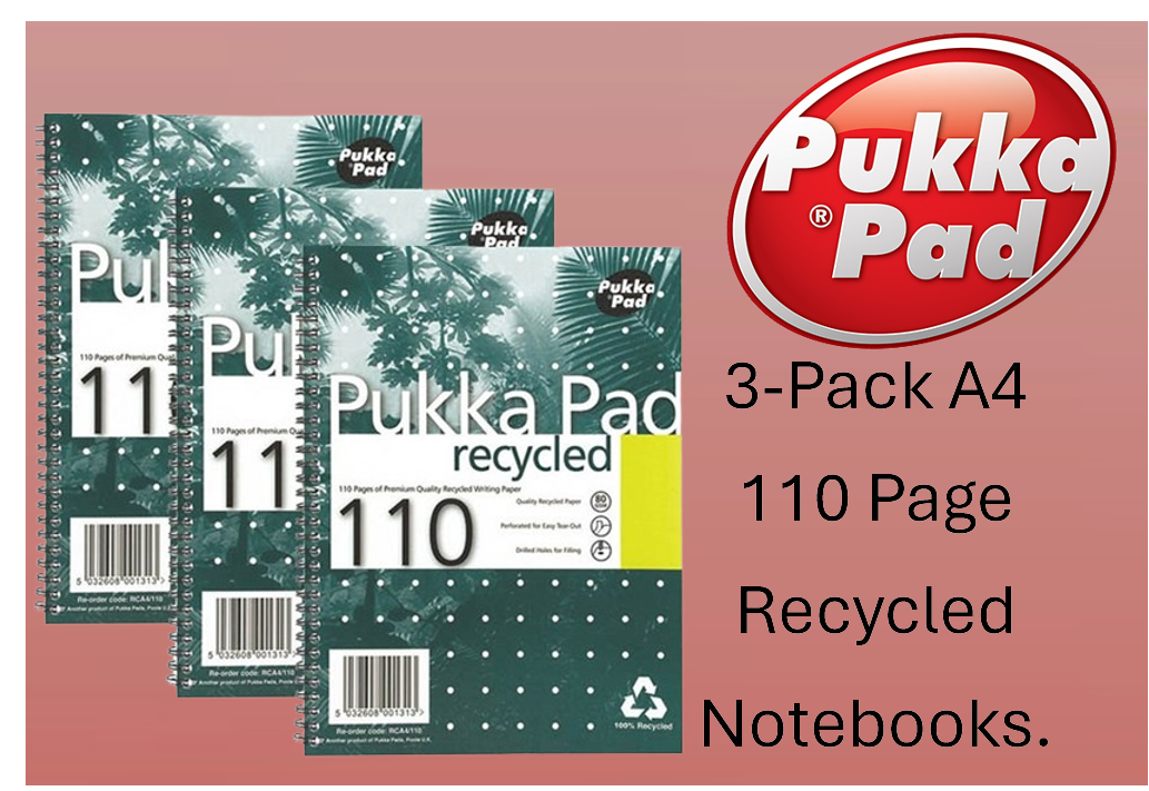 Pukka Pads Recycled A4 Notebook
