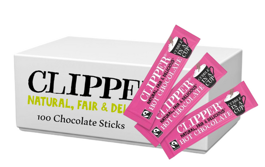 Clipper Fairtrade Instant Hot Chocolate Sticks 100x28g