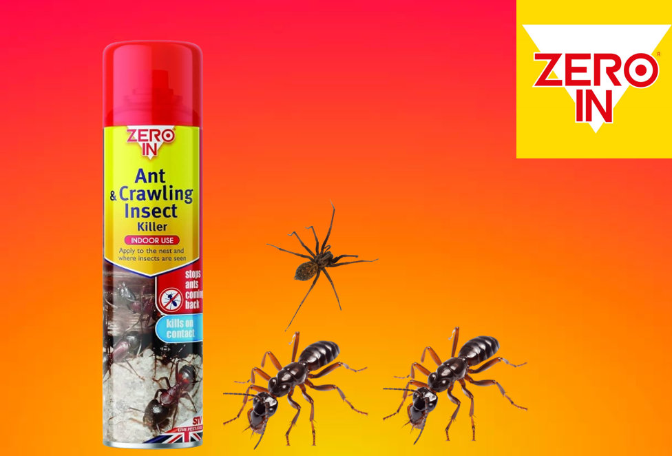 Zero-in Total Ant & Crawling Insect Killer 300ml
