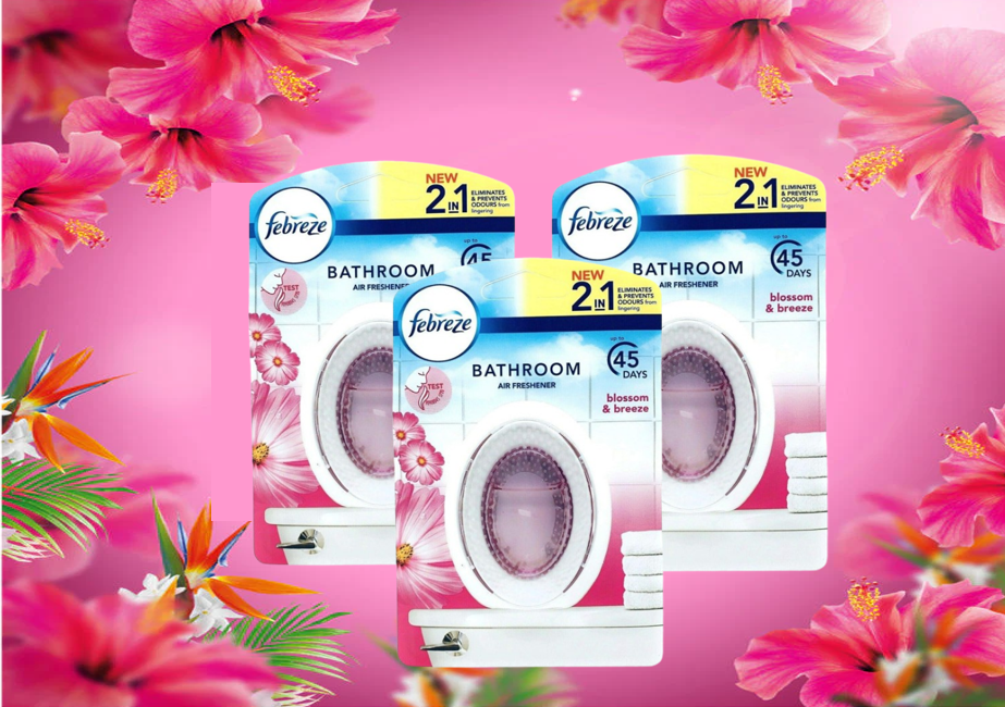 Febreze Blossom & Breeze Bathroom Gel Air Freshener