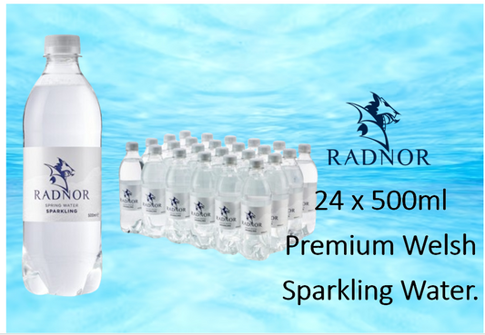 Radnor Hills Spring Sparkling Water 24x500ml