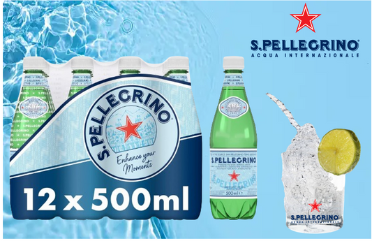 San Pellegrino Sparkling Water 12x500ml
