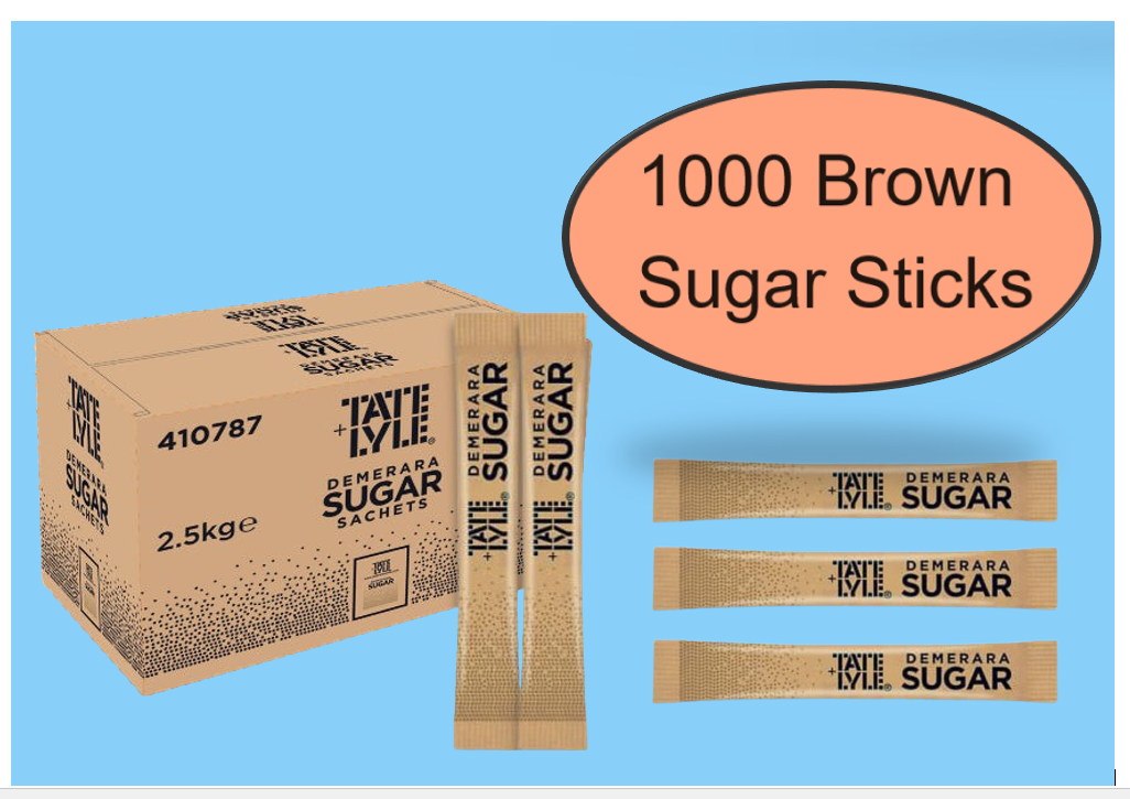 Belgravia Brown Sugar Sticks 1000's
