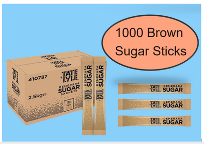 Belgravia Brown Sugar Sticks 1000's