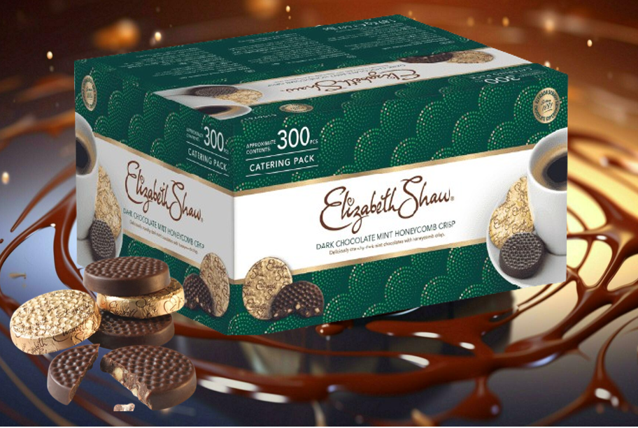 Elizabeth Shaw Dark Mint Crisp Chocolates 300's