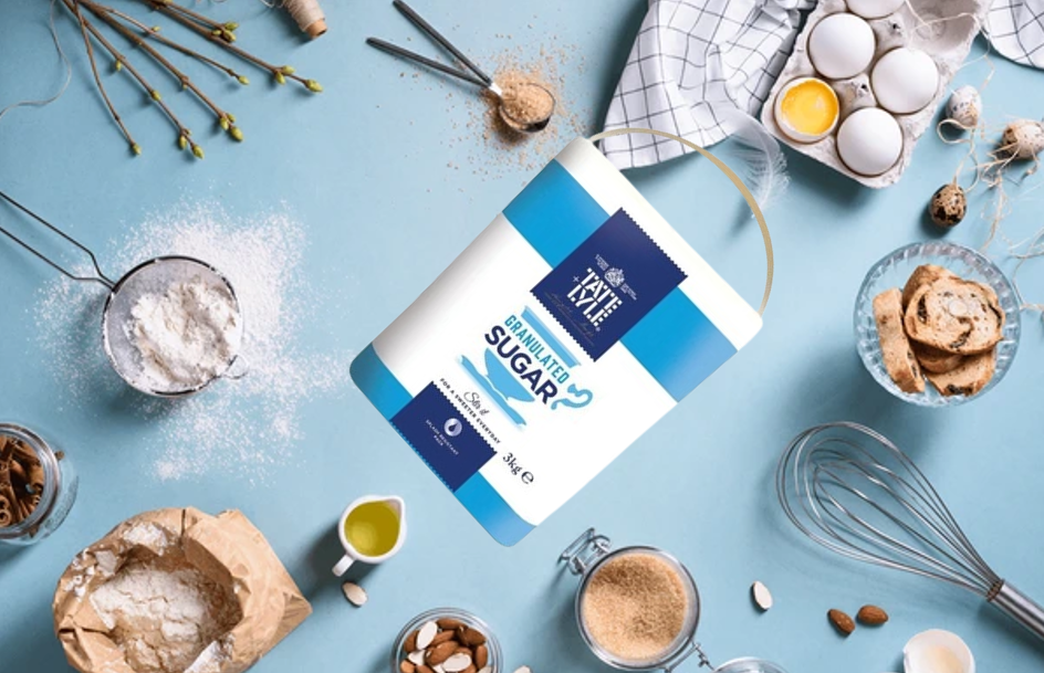 Tate & Lyle 3kg Granulated Sugar Tub