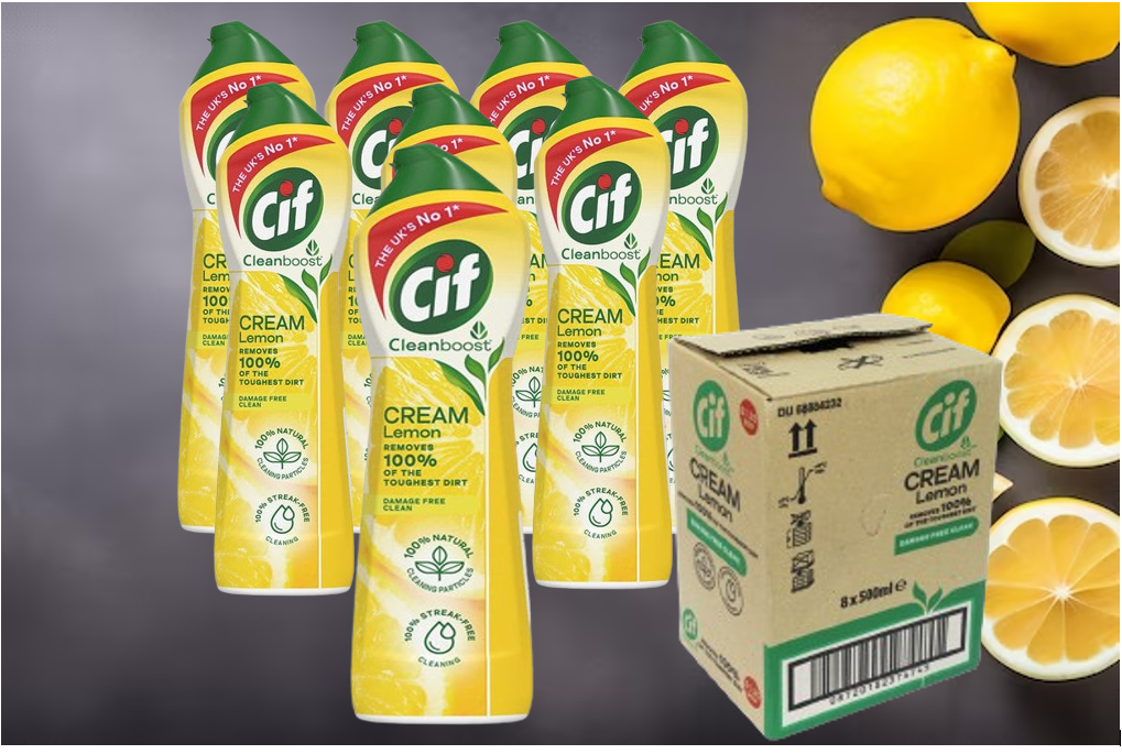 Cif Cream Cleanser Lemon 500ml